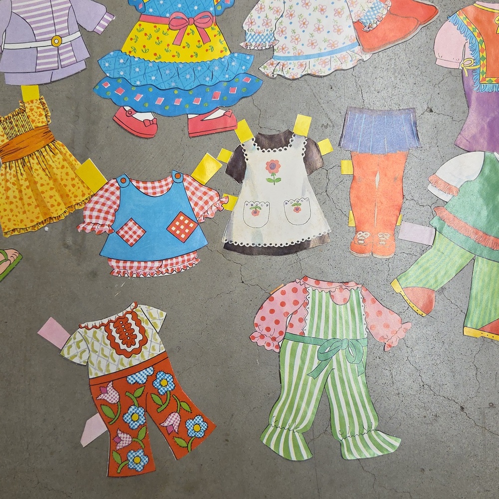 Vintage 1971 NANCY (Philomène) Paper Doll‎ Set (United Feature Syndicate) - Picture 8 of 8